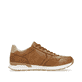 Braune Rieker Herren Sneaker Low U0304-25 mit leichter und griffiger Sohle. Schuh Innenseite.
