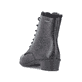 Kupferbraune Rieker Damen Stiefeletten Y0702-24 mit Schnürung und Reißverschluss. Schuh Innenseite