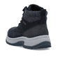 Blaue Rieker Herren Schnürstiefel 11004-14 aus Rauleder. Schuh von hinten.
