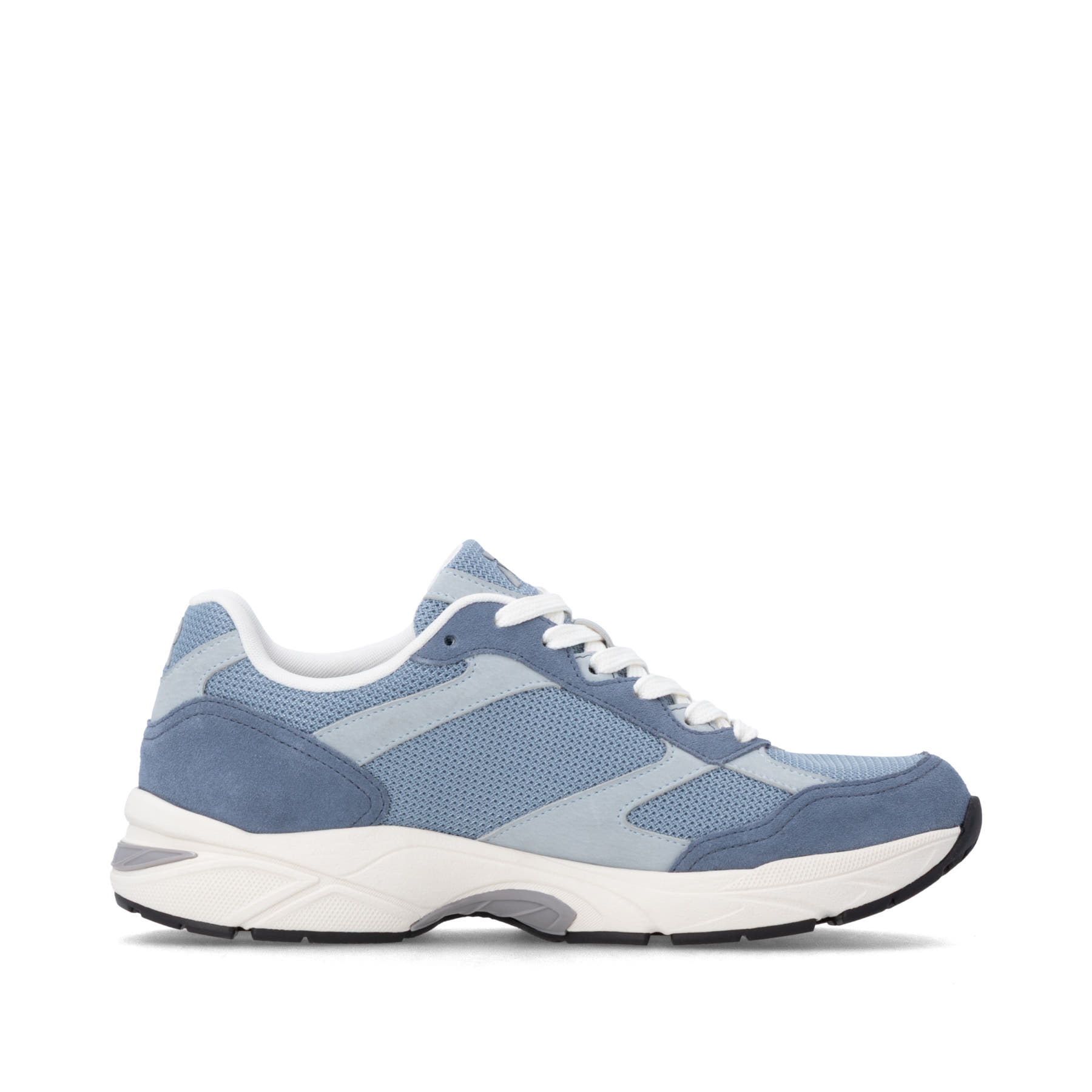 Blaue Rieker Sport Damen Sneaker Low W4201-10. Schuh Innenseite.