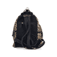 Sac à dos Rieker H1055-97 en imprimé animalierier avec fermeture éclair et compartiment arrière. Côté gauche.