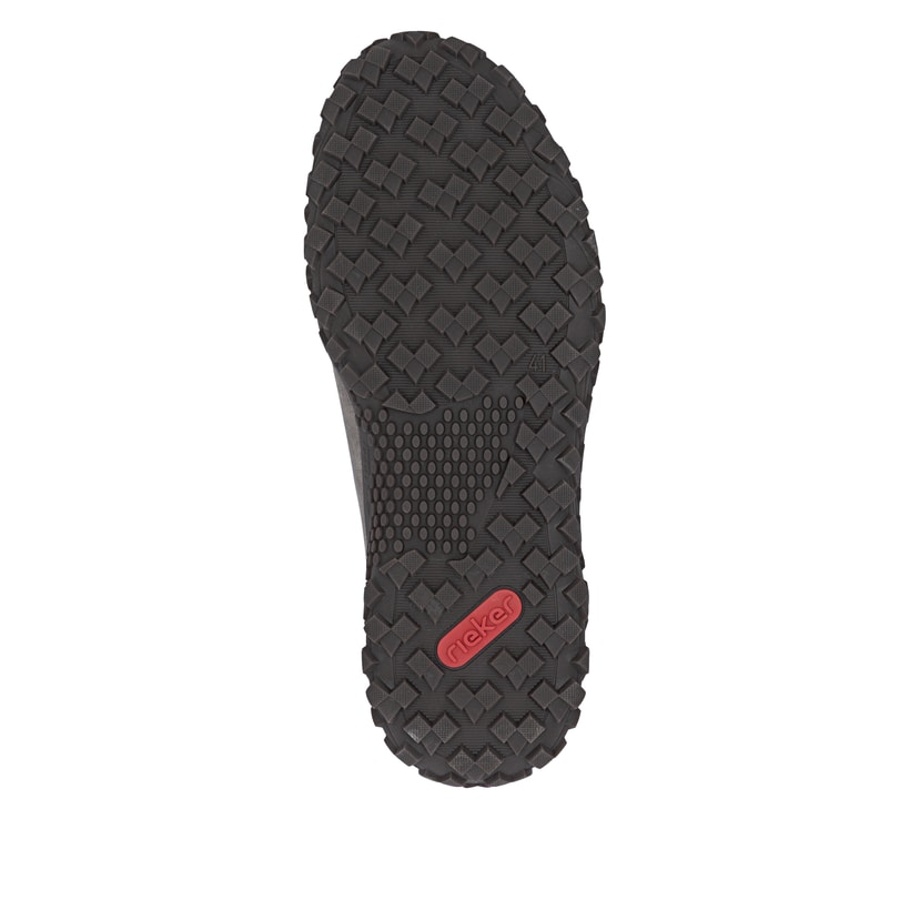 Mocassins Rieker beiges hommes 08150-64 avec la fonctionnalité Highflex. Semelle extérieure de la chaussure.