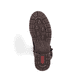 Schwarze Rieker Damen Hochschaftstiefel Z4755-00 mit Strick-Kragen. Schuh Laufsohle.