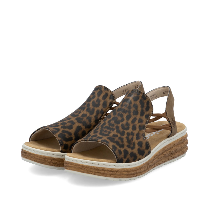 Rieker Femme Sandales compensées