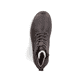 
Dunkelbraune Rieker Herren Schnürstiefel 38842-25 mit einer robusten Profilsohle. Schuh von oben