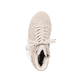
Hellbeige Rieker Damen Schnürstiefel X9334-62 mit Schnürung und Reißverschluss. Schuh seitlich schräg