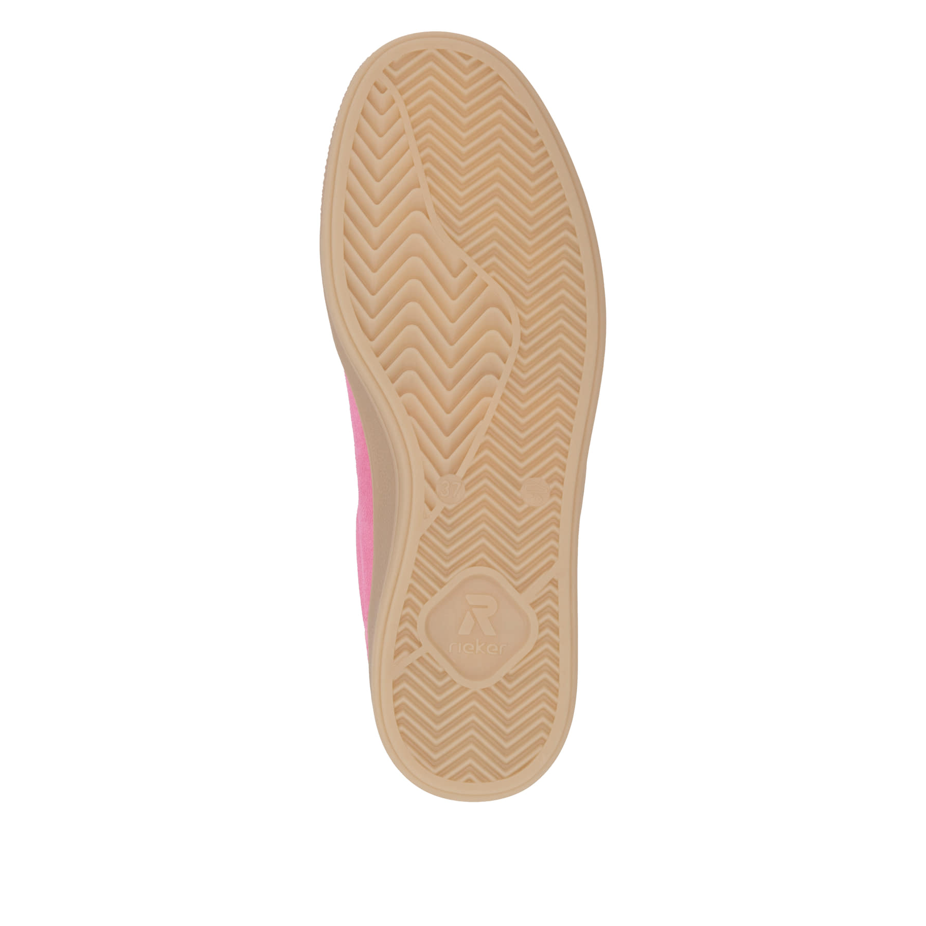 Rosane Rieker Damen Sneaker Low W2200-31 mit Schnürung sowie abriebfester Sohle. Schuh Laufsohle.