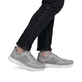 Graue Rieker Herren Sneaker Low B6600-42 mit Schnürung sowie Komfortweite G 1/2. Schuh am Fuß.