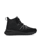 Schwarze Rieker Damen Sneaker High W2570-00 mit wasserabweisender TEX-Membran. Schuh Innenseite.