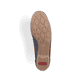 Blaue Rieker Damen Loafer 40065-15 mit der schmalen Passform E 1/2. Schuh Laufsohle.