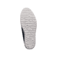 Blaue Rieker Herren Slipper B2965-14 in Löcheroptik mit einem Gummizug. Schuh Laufsohle.