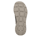 Mocassins Rieker noirs pour hommes B1850-00 avec la semelle lightsole+. Semelle extérieure de la chaussure.