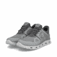 Baskets basses Rieker grises homme 04355-40 avec option easy in facile. Chaussures inclinées sur le côté.