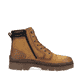 Braune Rieker Herren Schnürstiefel U0272-68 mit wasserabweisender TEX-Membran. Schuh Innenseite.