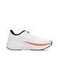 Weiße Rieker Damen Sneaker Low W4102-80 mit Schnürung sowie flexibler Sohle. Schuh Innenseite.