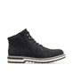 Schwarze Rieker Herren Schnürstiefel F3800-00 mit wasserabweisender TEX-Membran. Schuh Innenseite.
