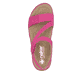 Rosane Rieker Damen Trekkingsandalen 64870-31 mit einem Klettverschluss. Schuh von oben.