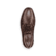 
Nougatbraune Rieker Herren Schnürschuhe 13200-24 mit Schnürung sowie einer Profilsohle. Schuh von oben
