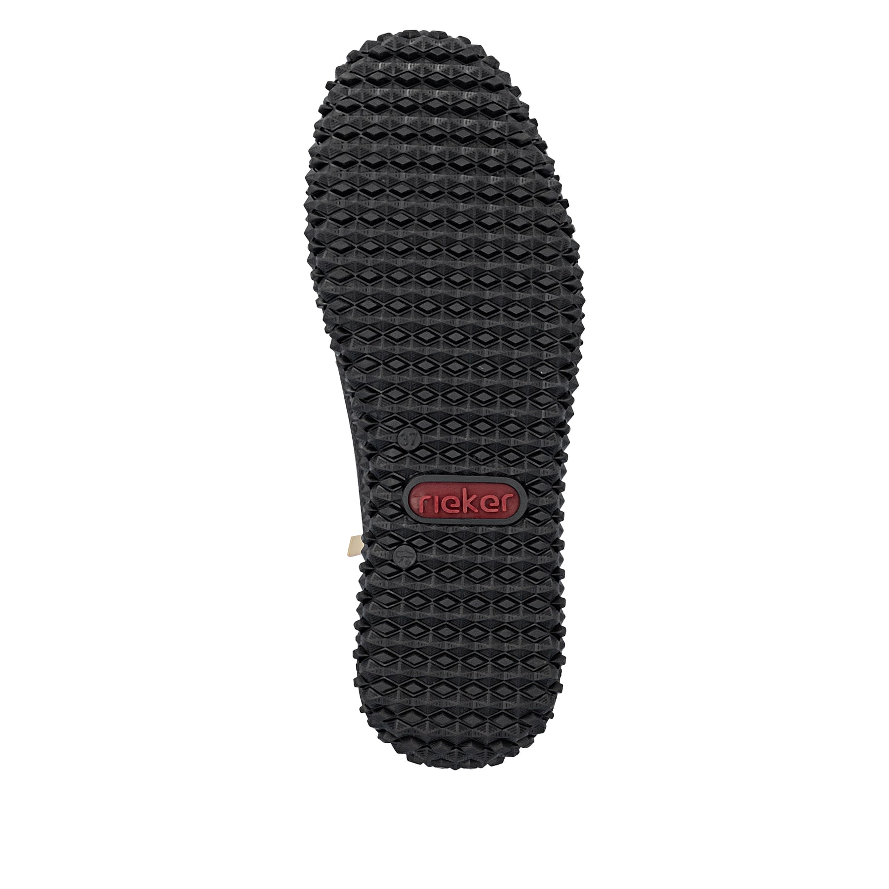 Schwarze Rieker Damen Schnürstiefel Z4263-00 mit wasserabweisender TEX-Membran. Schuh Laufsohle.