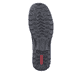 
Tiefschwarze Rieker Damen Slipper L7171-00 mit einer schockabsorbierenden Sohle. Schuh Laufsohle