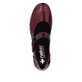 Escarpins Rieker rouges pour femme 41756-33 avec boucle. Semelle extérieure de la chaussure.