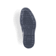 Blaue Rieker Herren Schnürschuhe 11311-14 mit einem Reißverschluss. Schuh Laufsohle.