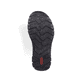 Schwarze Rieker Herren Trekkingsandalen 26770-00 mit einem Klettverschluss. Schuh Laufsohle.