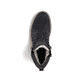 
Tiefschwarze Rieker Herren Schnürstiefel F3832-00 mit einer robusten Profilsohle. Schuh von oben
