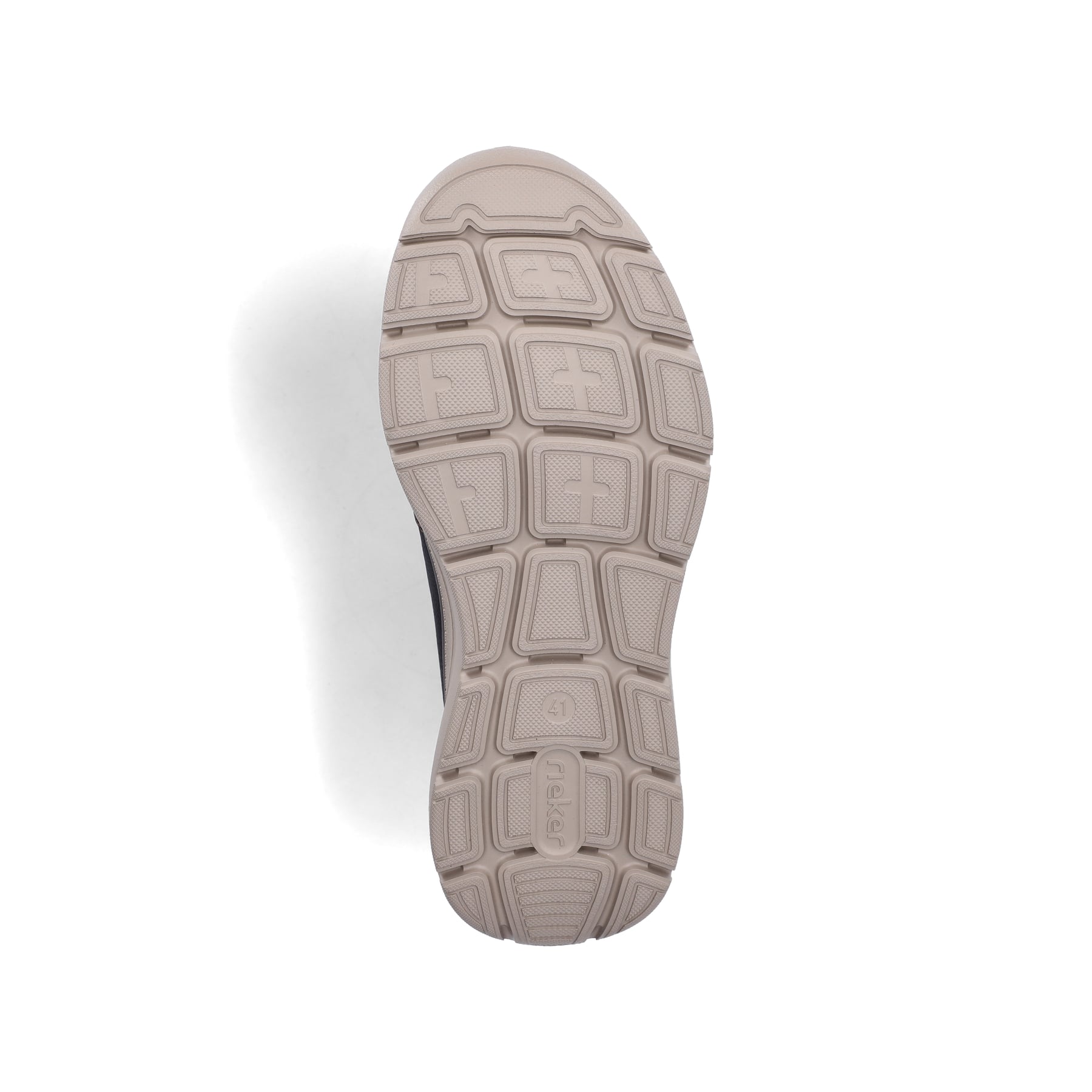 Schwarze Rieker Herren Kurzstiefel B1852-00 mit wasserabweisender TEX-Membran. Schuh Laufsohle.