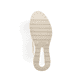 Beige Rieker Damen Sneaker Low N9517-62 mit Reißverschluss sowie Extraweite H. Schuh Laufsohle.