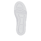 Beige Rieker Damen Sneaker Low M1953-60 mit einem Reißverschluss. Schuh Laufsohle.