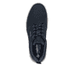 Dunkelblaue Rieker Herren Sneaker Low 36005-14 aus Rauleder. Schuh von oben.
