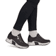Dunkelbraune Rieker Damen Sneaker Low N6314-25 mit einem Reißverschluss. Schuh am Fuß.