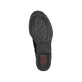 
Graphitschwarze Rieker Damen Schnürstiefel 70821-00 mit Schnürung und Reißverschluss. Schuh Laufsohle