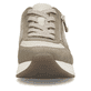 Magentafarbene Rieker Damen Schnürschuhe 58822-31 mit einem Reißverschluss. Schuh Außenseite gespiegelt.