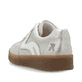 Metallische Rieker Damen Sneaker Low M5512-41 mit einer Schnürung. Schuh von hinten.