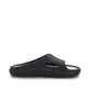 Schwarze Rieker Damen Pantoletten W3450-00 mit flexibler und ultraleichter Sohle. Schuh Innenseite.