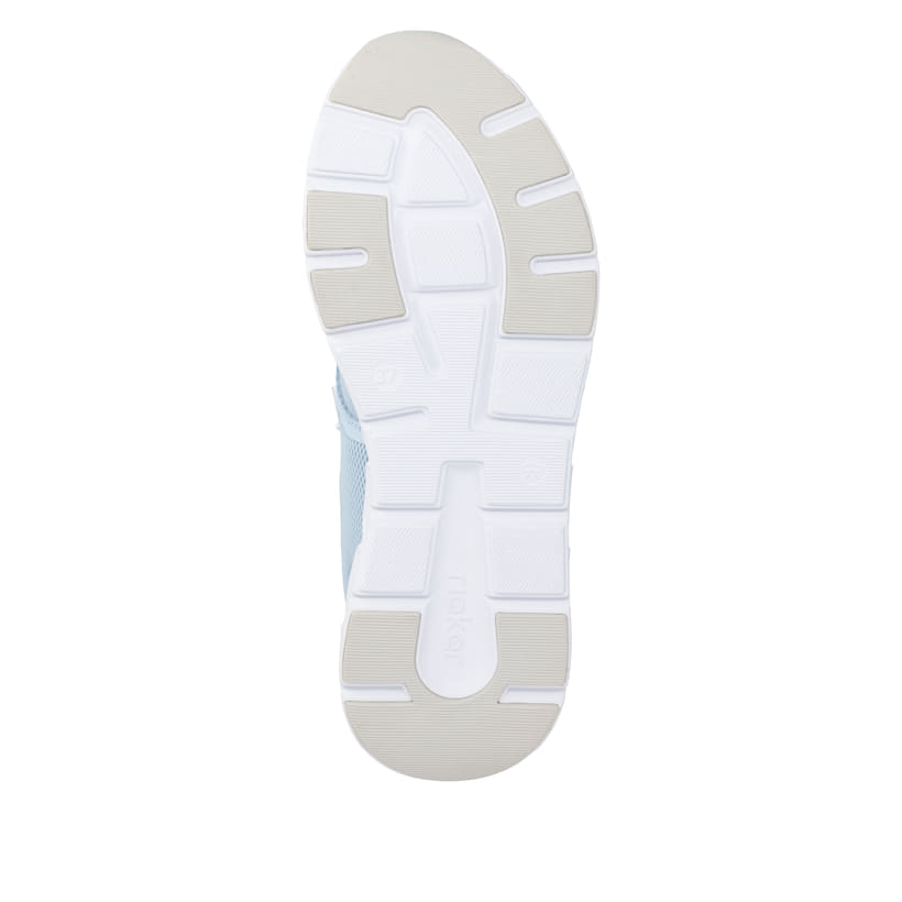 Blaue Rieker Sport Damen Sneaker Low M9000-10. Schuh Laufsohle.