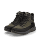 Braune Rieker Herren Schnürstiefel U0171-25 mit wasserabweisender TEX-Membran. Schuh Außenseite gespiegelt.