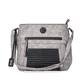Sac Ã  main Rieker H1481-42 gris avec poche intérieure, fermeture éclair et poche pour téléphone portable. Face avant.