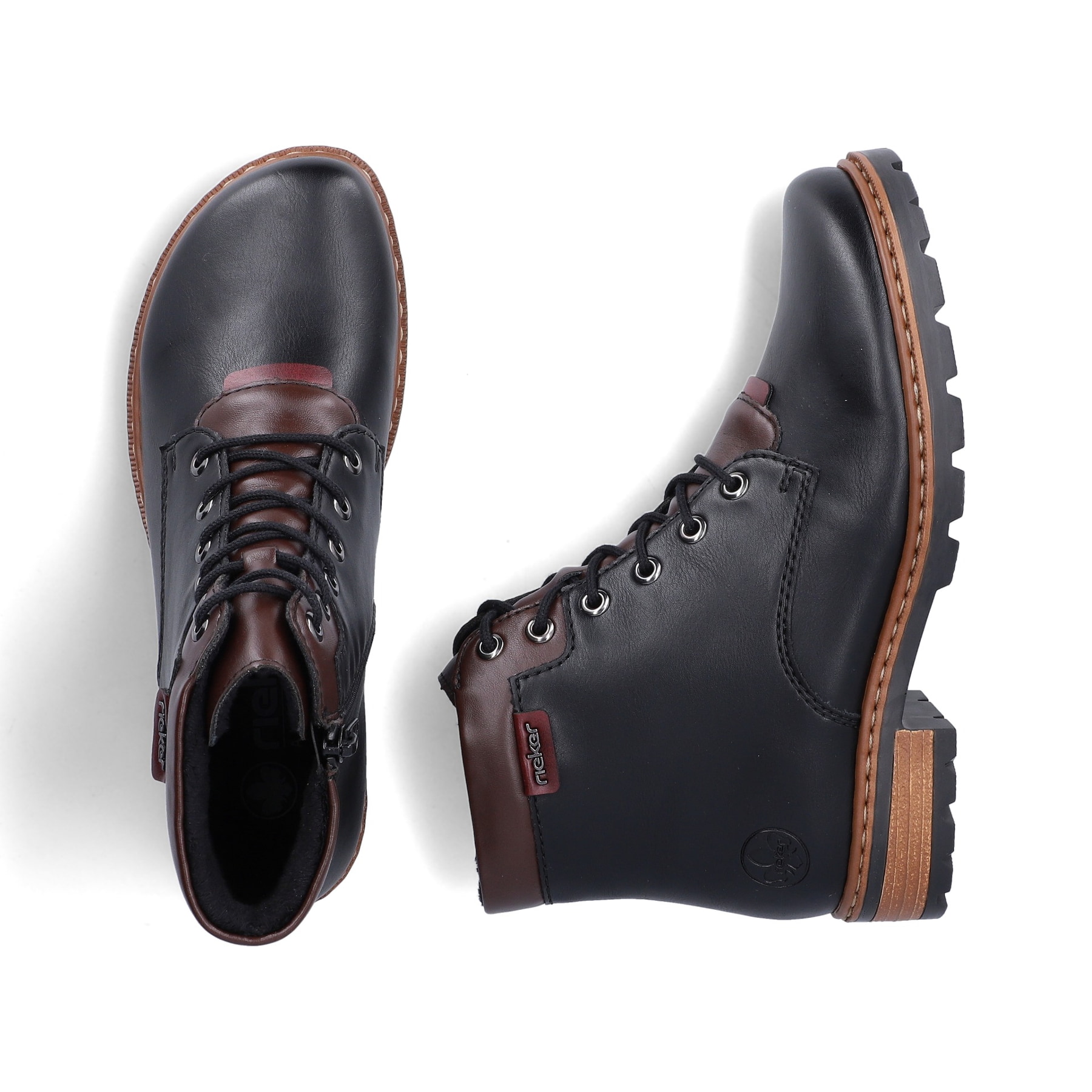 Rieker Damen Schnürstiefel