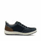 Blaue Rieker Herren Sneaker Low 16901-14 mit Reißverschluss sowie Extraweite H. Schuh Innenseite.