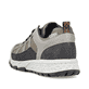 Grüne Rieker Herren Sneaker Low B6724-54 mit wasserabweisender RiekerTEX-Membran. Schuh von hinten.