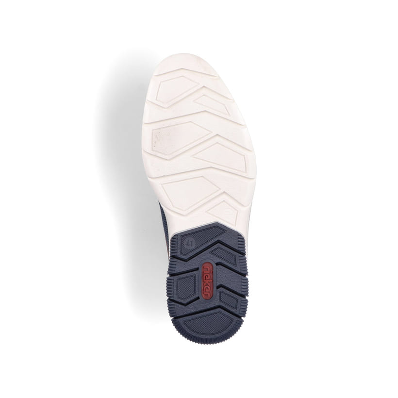 Braune Rieker Herren Schnürschuhe 14410-24 mit der Komfortweite G 1/2. Schuh Laufsohle.