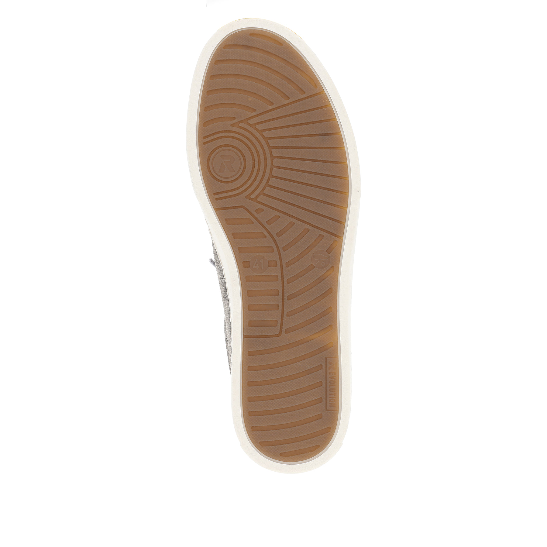 Graue Rieker Herren Slipper U0702-42 mit TR-Sohle mit weichem EVA-Inlet. Schuh Laufsohle.