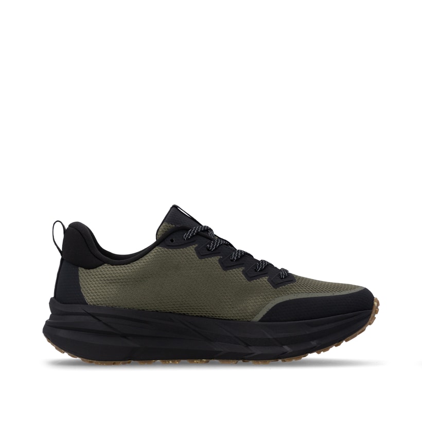 Grüne Rieker Sport Herren Sneaker Low U4501-55. Schuh Innenseite.
