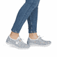 Mocassins Rieker multicolores pour femme L3252-91. Chaussure au pied.