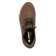 Nougatbraune Rieker Herren Slipper 11050-22 mit easy Hineinschlüpf-Möglichkeit. Schuh von oben.