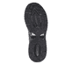 Schwarze Rieker Sport Damen Sneaker Low W4202-00. Schuh Laufsohle.