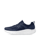 Blaue Rieker Sport Herren Sneaker Low U4400-14. Schuh Außenseite.